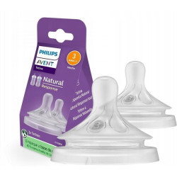 AVENT SCY963/02 Smoczek Responsywny Natural 1m+ medium (3)