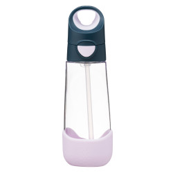 B.BOX BB00225 Butelka na wodę tritanową ze słomką 600ml Indigo Rose