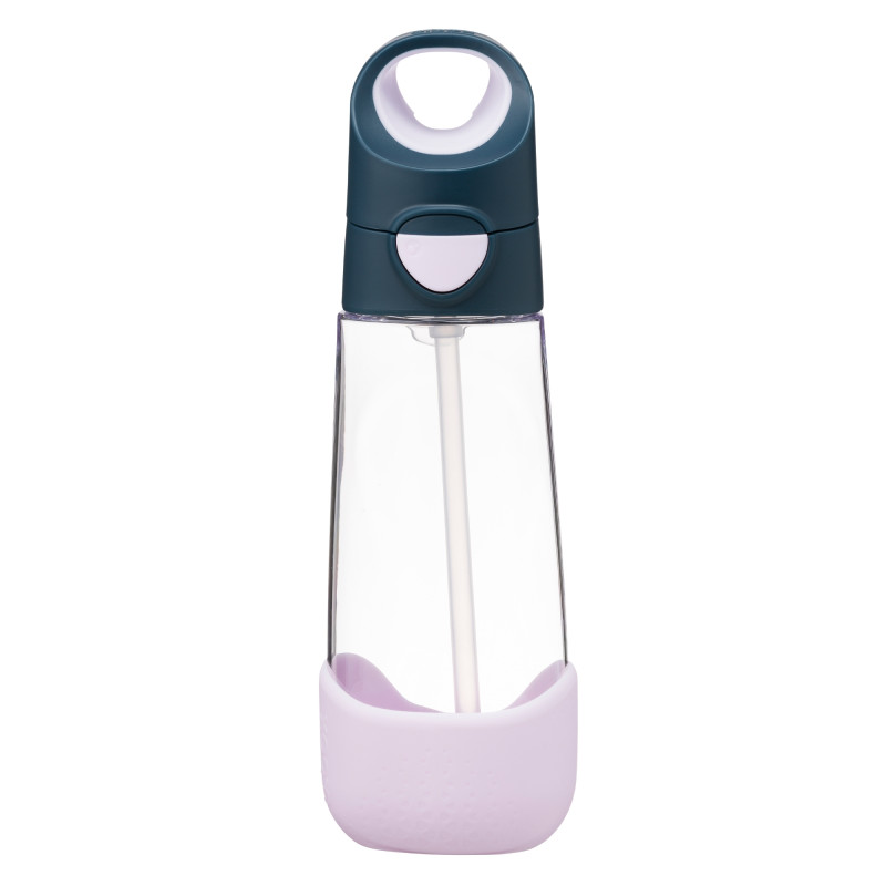 B.BOX BB00225 Butelka na wodę tritanową ze słomką 600ml Indigo Rose