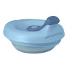 B.BOX BB100108 fill+feed Silikonowa miseczka z pokrywką do karmienia błękit