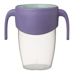 B.BOX BB200103 Kubek 360 do nauki picia - kubek treningowy niekapek Lilac pop