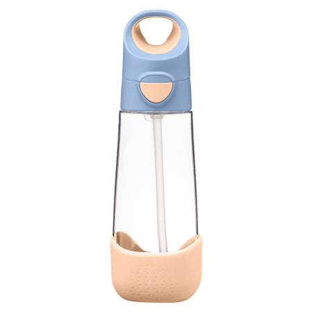 B.BOX BB500540 Butelka na wodę tritanowa ze słomką 600ml Feeling Peachy