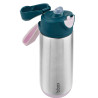 B.BOX BB500906 Butelka termiczna z ustnikiem sportowym 500 ml Indigo Rose