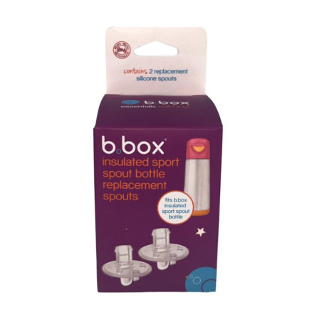 B.BOX BB501000 Ustniki zapasowe do bidonu termicznego sportowego 500 ml 2 szt