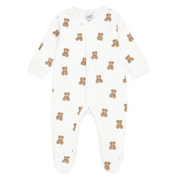 BABY 002483 Pajac niemowlęcy Misiek 80/86 prążek