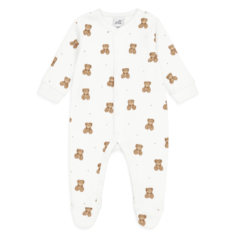 BABY 002483 Pajac niemowlęcy Misiek 80/86 prążek