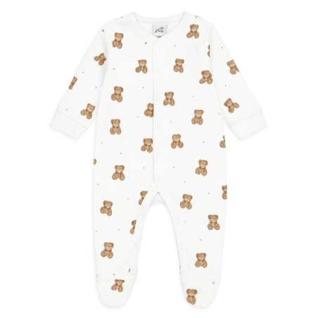 BABY 002483 Pajac niemowlęcy Misiek 80/86 prążek