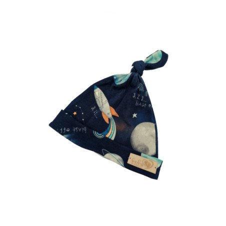 BABY 01122 Czapka niemowlęca Smerfetka Kosmos Gran 3-6m*