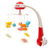 BABY MIX 37046 Karuzelka plastikowa z projektorem czerwona
