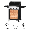 Grill gazowy stacjonarny CADAC WOODY Entertainer z bocznym palnikiem