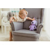 BALIBAZOO BB 81992 Piesek tulimy fioletowy 28cm