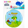 BAM BAM 432479 Książeczka do kąpieli Dino