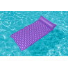 BESTWAY 44020 Dmuchany materac plażowy zwijany fioletowy 2,13x86