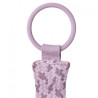 BIBS 9401111 PACIFIER BRAID zawieszka do smoczków 100% GOTS organic cotton Sky/Mauve WYPRZEDAŻ