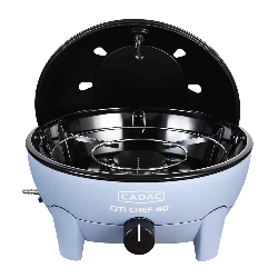 Grill gazowy stołowy CADAC City Chef 38,5cm BŁĘKITNY