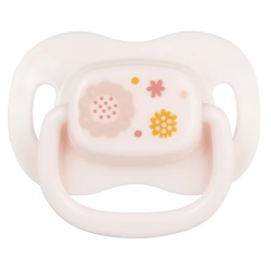 CANPOL 22/580_pin_new Smoczek uspokajający silikon symetryczny 0-6m Newborn Baby różowy