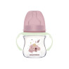 CANPOL 35/236 Butelka antykolkowa 120ml EasyStart Sleepy Koala różowa