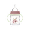 CANPOL 35/236 Butelka antykolkowa 120ml EasyStart Sleepy Koala różowa