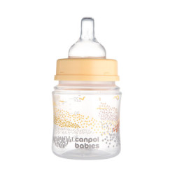 CANPOL 35/242 Butelka antykolkowa EasyStart 120ml MOUNTAINS beige