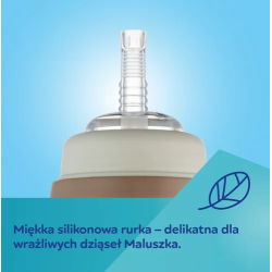 CANPOL 56/510_gre Bidon niekapek z rurką i odważnikiem 350ml GOOSE