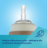 CANPOL 56/510_gre Bidon niekapek z rurką i odważnikiem 350ml GOOSE