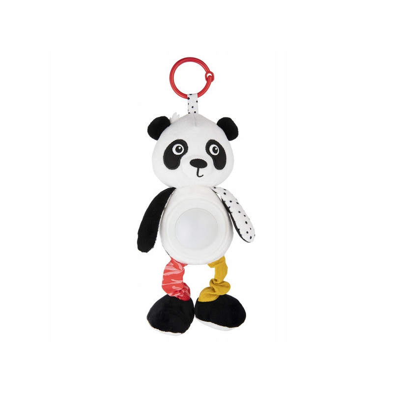 CANPOL 68/101 Pluszowa Panda z zawieszką pozytywką i lampką BabiesBoo
