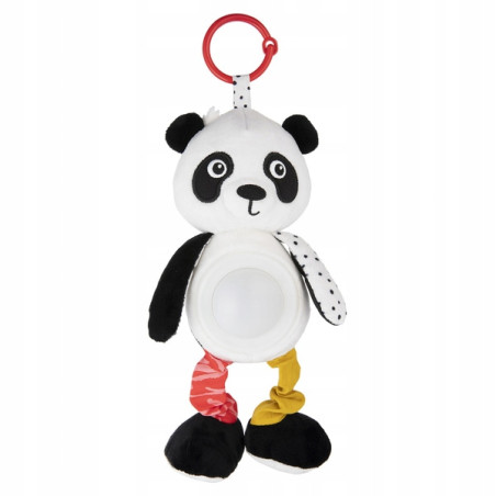 CANPOL 68/101 Pluszowa Panda z zawieszką pozytywką i lampką BabiesBoo