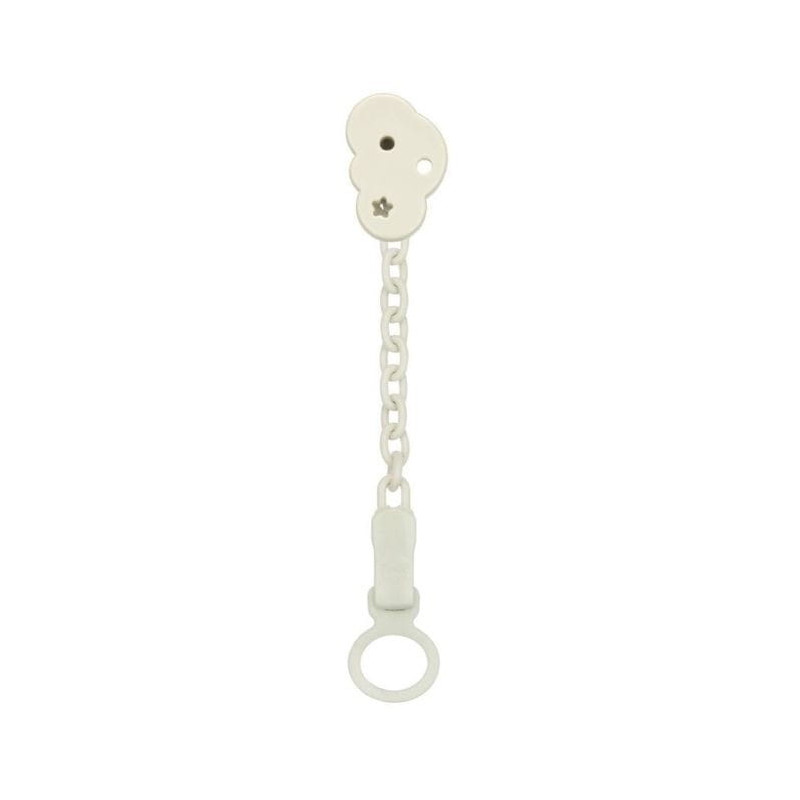 CHICCO 00004084310000 Łańcuszek z klipsem do smoczka Chmurka
