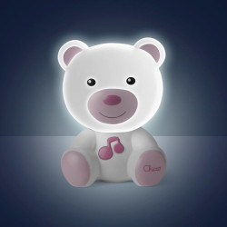 CHICCO 00009830100000 Lampka nocna różowa