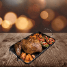 Brytfanna prostokątna z uchwytami CADAC Meridian z powłoką GreenGrill®
