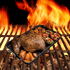 Brytfanna prostokątna z uchwytami CADAC Meridian z powłoką GreenGrill®