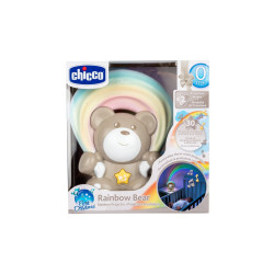 CHICCO 00010474100000 TOY FD RAINBOW BEAR PINK