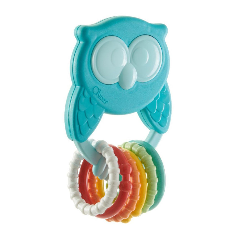 CHICCO 00010494000000 Grzechotka sowa ECO+