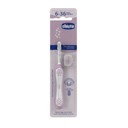 CHICCO 00012081000000 Szczoteczka do zębów Lila 6-36 m