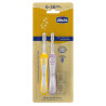 CHICCO 00012082110000 Szczoteczka do zębów Indigo 6-36m 2 szt