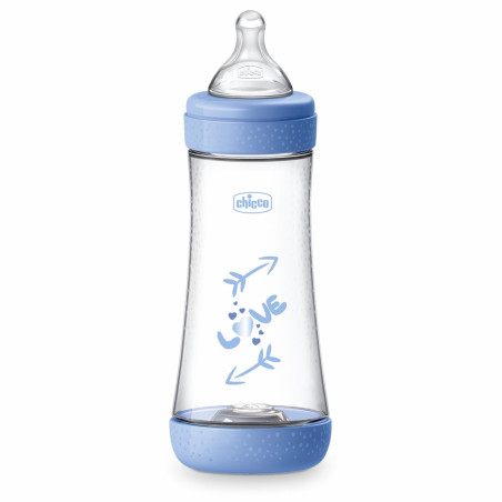CHICCO 00020235210040 Butelka P5 plastik silikon 300 ml Fast Boy