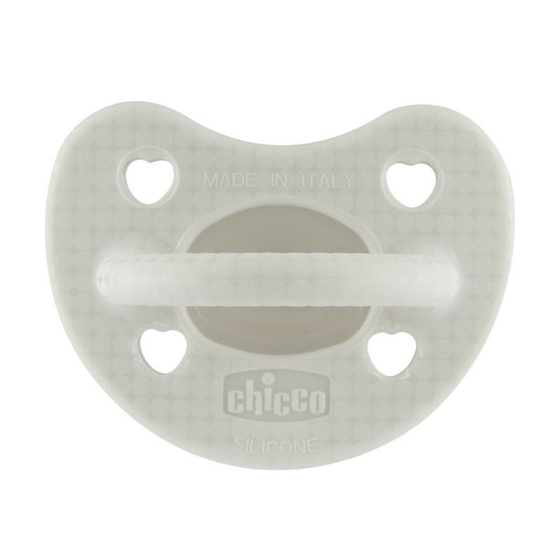 CHICCO 00073011380000 Smoczek PHYSIOFORMA LUXE 2-6M szary