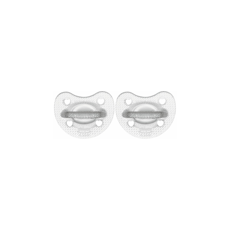CHICCO 00073088310000 Smoczek PF CRYSTAL 2-6 2szt