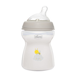 CHICCO 00081323300000 Butelka NF plastikowa 2m+ 250 ml neutralna