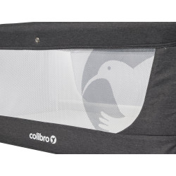 COLIBRO Łóżeczko dziecięce LINDO ONYX