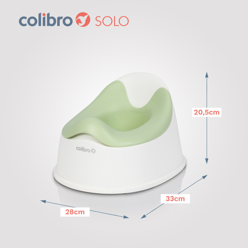 COLIBRO Nocnik dziecięcy SOLO COOL zielony