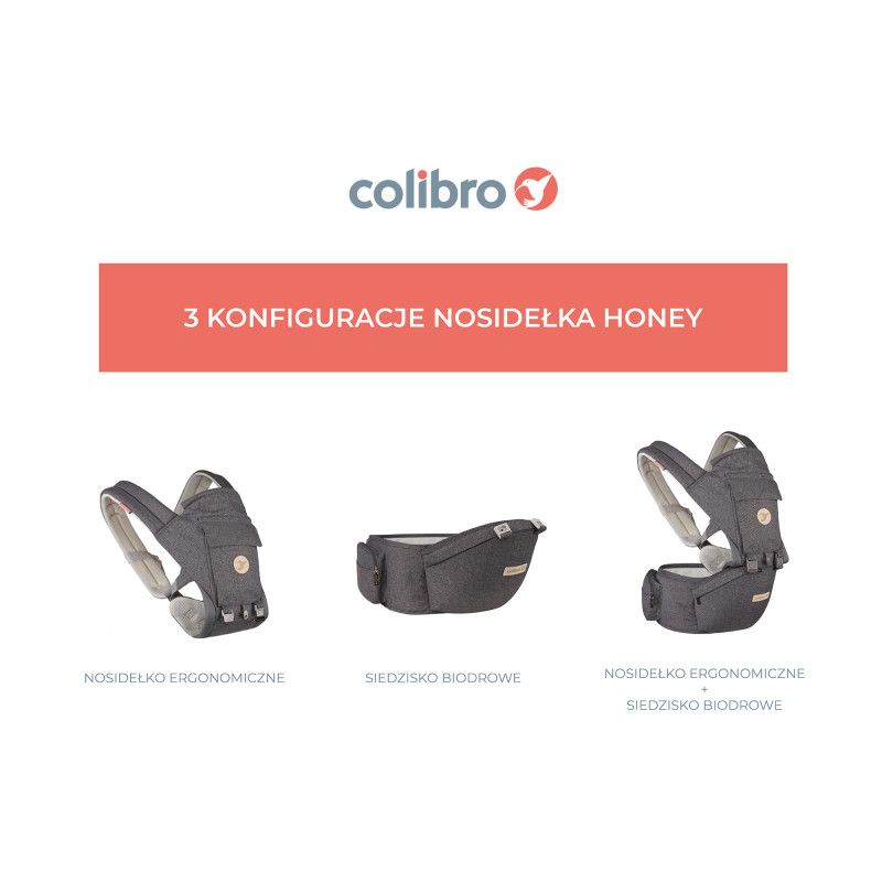 COLIBRO Nosidełko HONEY ONYX