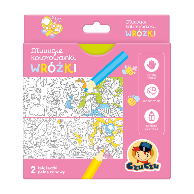 CzuCzu 6760045 Zestaw rysowanek Wróżki