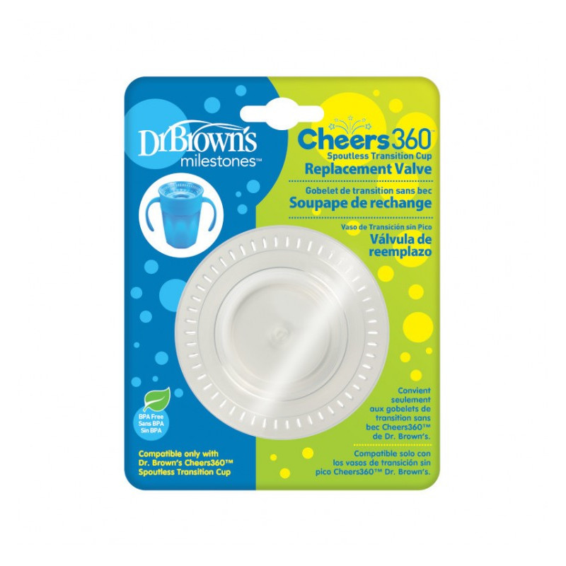 Dr.Browns TC076 Wymienny zawór do kubka 360 picie jak ze szklanki 1-pak