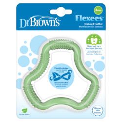 Dr.Browns TE109 Gryzak FLEXEES zielony