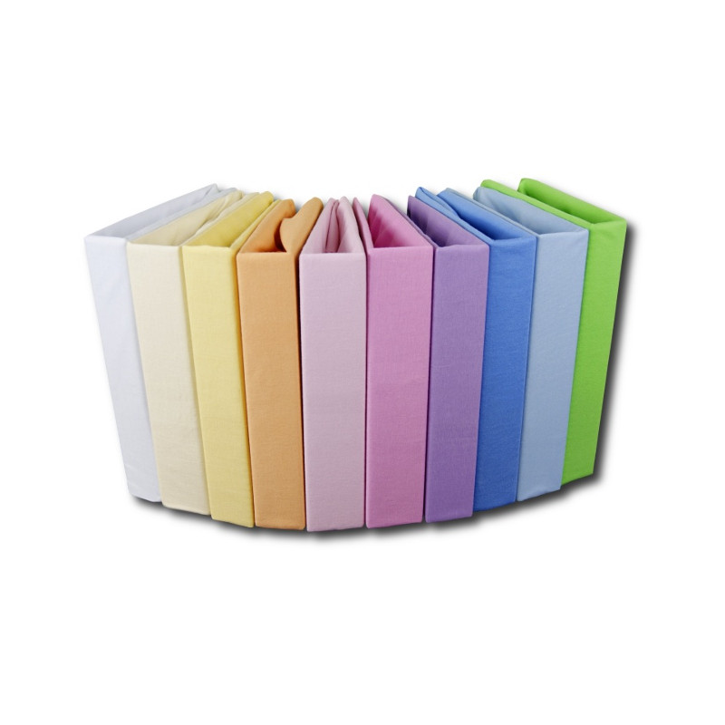 DUET BABY 111 Prześcieradło jersey 140x70 żółty