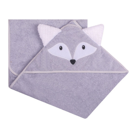 DUET BABY 324 Okrycie kąpielowe ANIMALS frotte 80x80