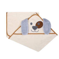DUET BABY 324 Okrycie kąpielowe ANIMALS frotte 80x80