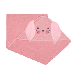 DUET BABY 324 Okrycie kąpielowe ANIMALS frotte 80x80