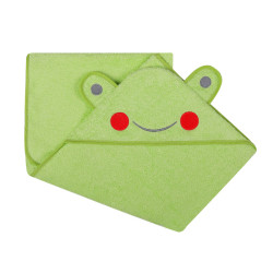 DUET BABY 325 Okrycie kąpielowe ANIMALS frotte 100x100